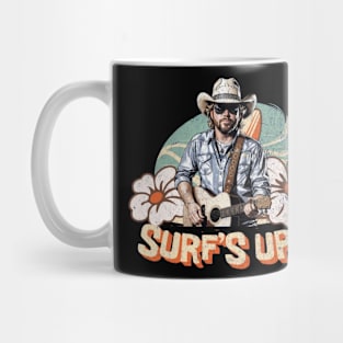 surf's up //flower Mug